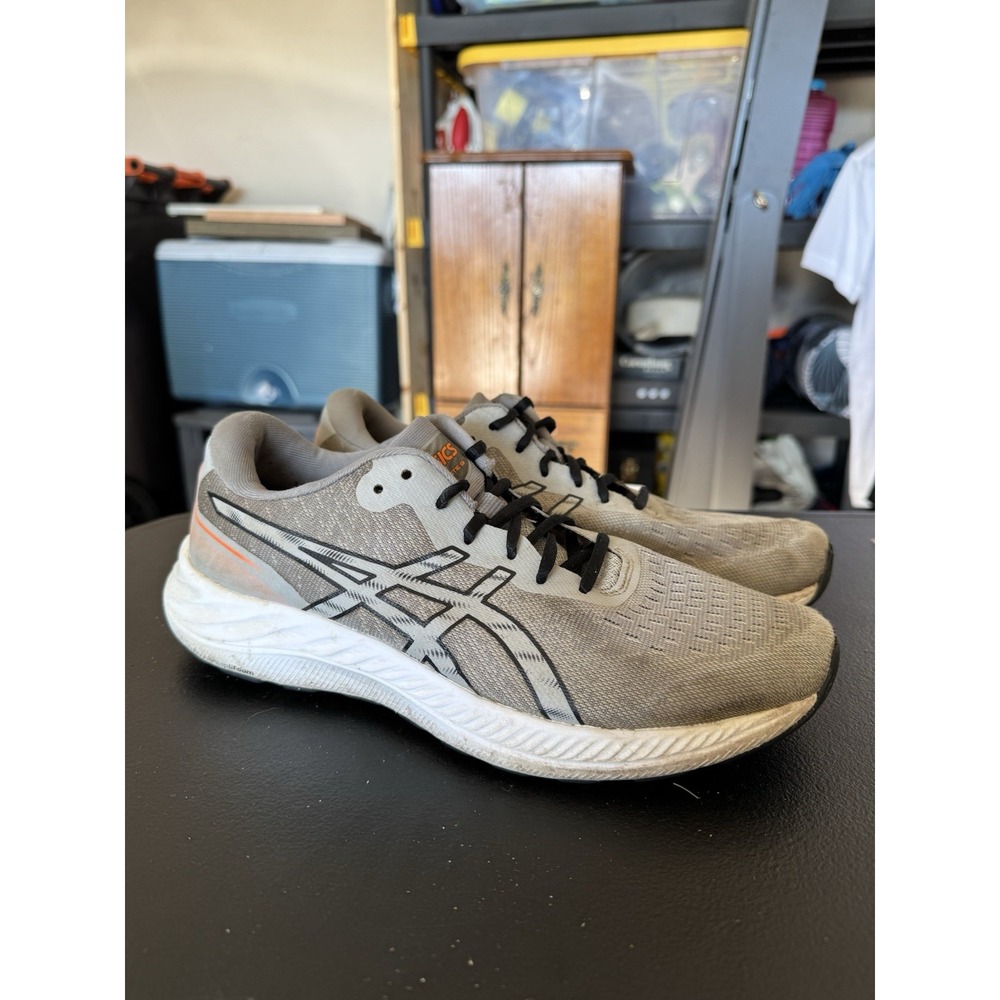 ASICS Gel Excite 9 Oyster Grey Black 1011B338 Men Running Shoe 8.5